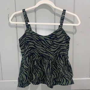 Hollister Zebra Tank